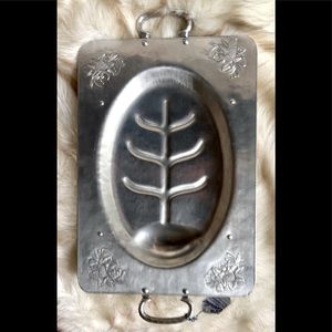 Everlast Footed Aluminum Tray (Vintage with Tag)